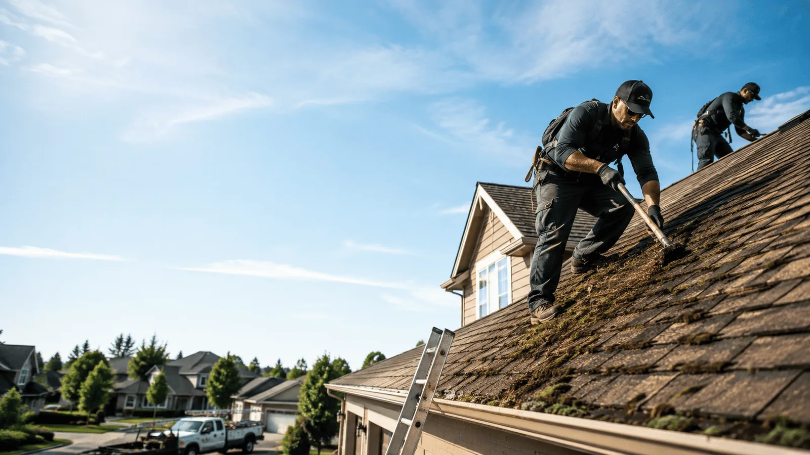 Roof Moss Removal in Ravenna, OH near me